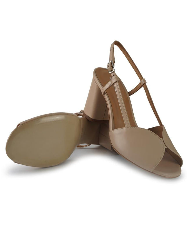 Gianmarco Sorelli Sandali Donna Tacco Alto in Pelle Nude - MARIO SPATARELLA