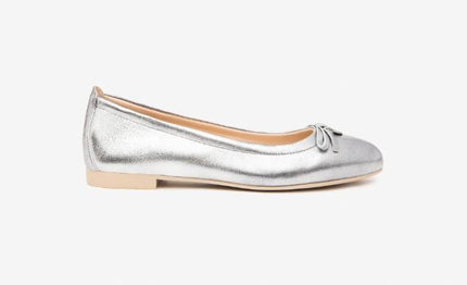 Nero Giardini Ballerina Pelle Acciaio Silver E410000D ACCIAO 115 Nero Giardini 