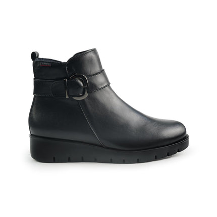 Callaghan Stivaletti Donna con Zeppa in Pelle Nero 58516 BARI BLACK Callaghan 