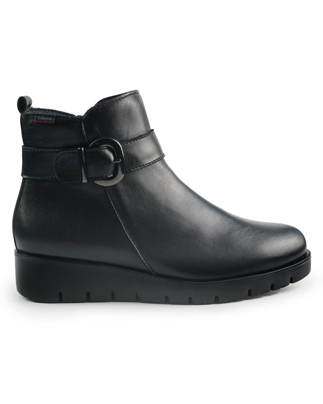 Callaghan Stivaletti Donna con Zeppa in Pelle Nero 58516 BARI BLACK Callaghan 