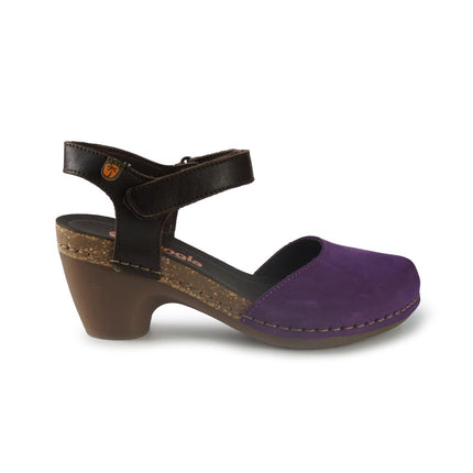 Jungla Pump Donna in Pelle Nabuk Viola 7463 PURPLE Jungla 