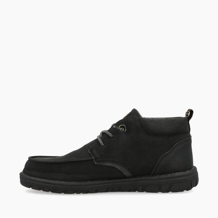 Jeep Polacchine Uomo in Ecopelle Nero SAMOA MID BLACK Jeep Footwear 