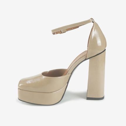 Decolletè Mary Jane Vernice Beige 770 SPRINT BEIGE Tsakiris Mallas 
