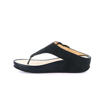 Grunland Infradito Donna con Velcro Nero CI2578 DIRA BLACK Grunland 