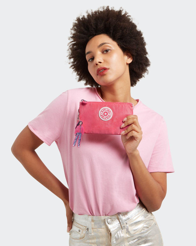 Pochette Barbie CREATIVITY L LIVELY PINK Kipling 