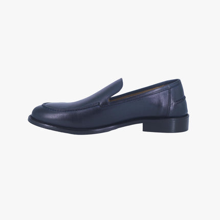 Mocassini Uomo Fondo Cuoio Cucito PIANTA 5 BLU P23 Rogal's 