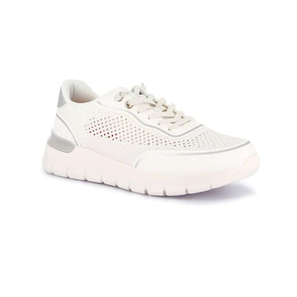 Grunland Sneakers Slipon Traforata Donna in Tessuto Bianco SC6262 SACE WHITE Grunland 