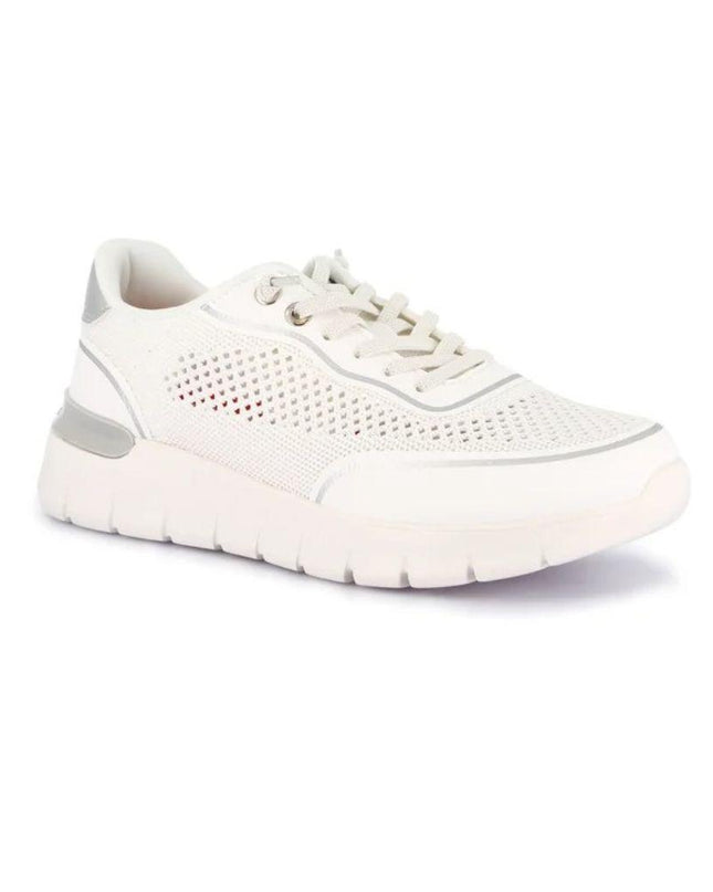 Grunland Sneakers Slipon Traforata Donna in Tessuto Bianco SC6262 SACE WHITE Grunland 