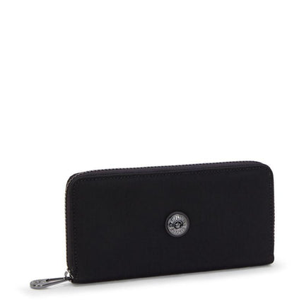 Portafogli Donna Lungo Nero MONEY WORLD ENDLESS BLACK Kipling 
