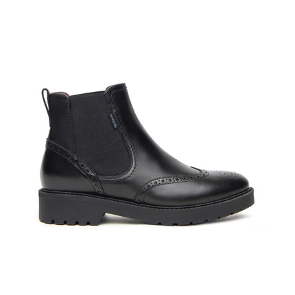 Nero Giardini Stivaletti Chelsea Oxford Donna Pelle Nero I411452D NERO 100 Nero Giardini 