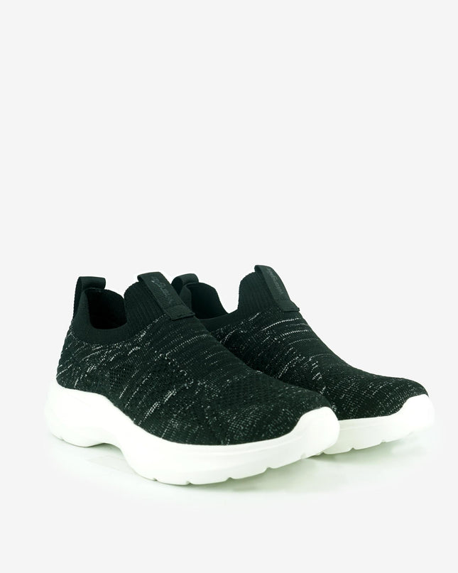 Slip On Running Donna in Tessuto FRESH SLIP ON BLACK Wrangler 