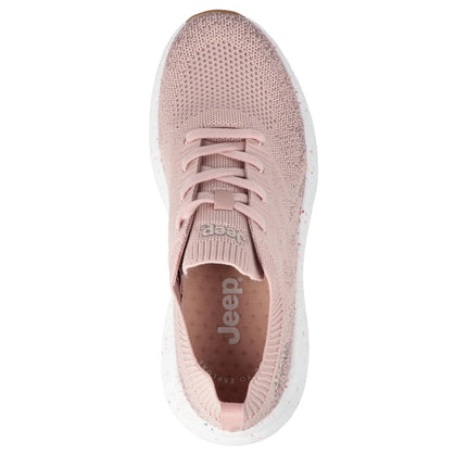 Sneakers Running Donna in Tessuto LIME ROSE 080 Jeep Footwear 