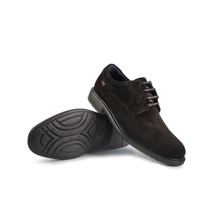 Callaghan Francesina Liscia Uomo Elegante in Camoscio Testa di Moro 89403 CEDRON BROWN Callaghan 