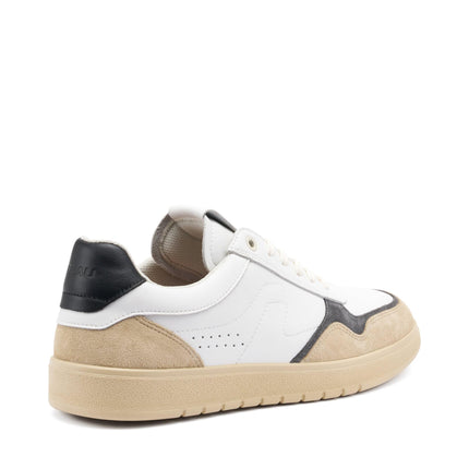Frau Sneakers Uomo Bassa in Pelle Bianca Siberia 11D1 SIBERIA Frau 