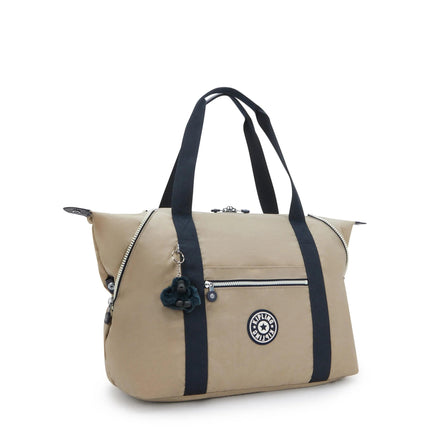 Kipling Borsone Shopper Viaggio in Tessuto Soft Taupe ART M C SOFT TAUPE Kipling 