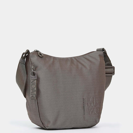 Mandarina Duck Borsa conTracolla in Tessuto Taupe QMTV1 MD20 TAUPE Mandarina Duck 