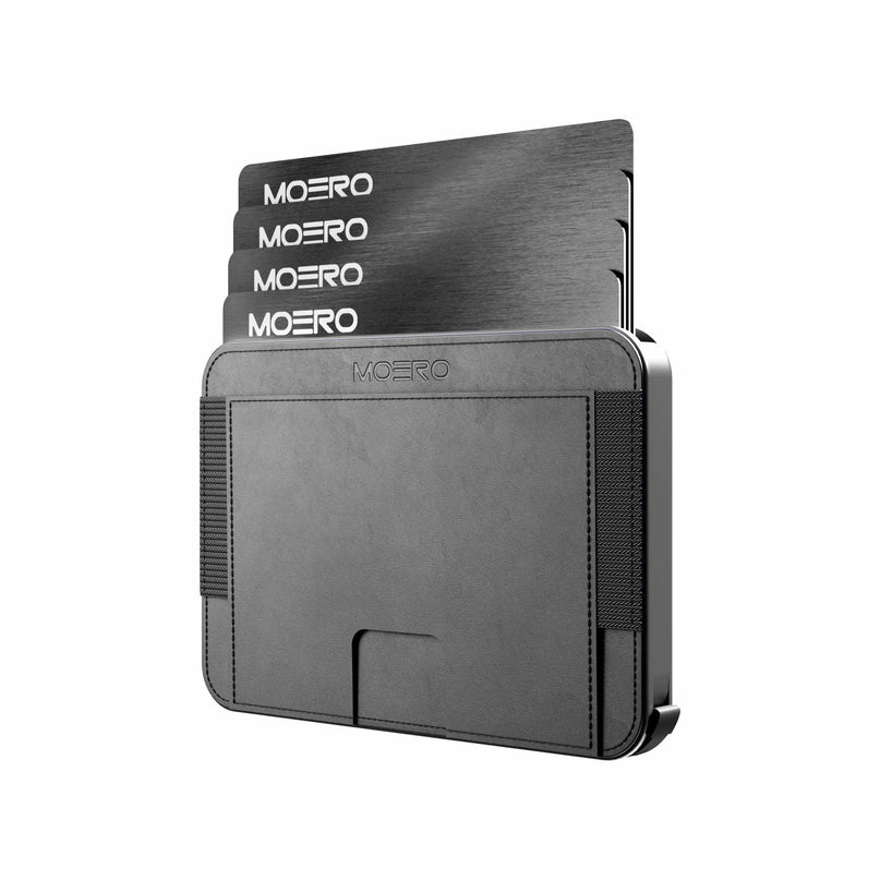 Moero M2 Black Portafoglio Slim - MARIO SPATARELLA