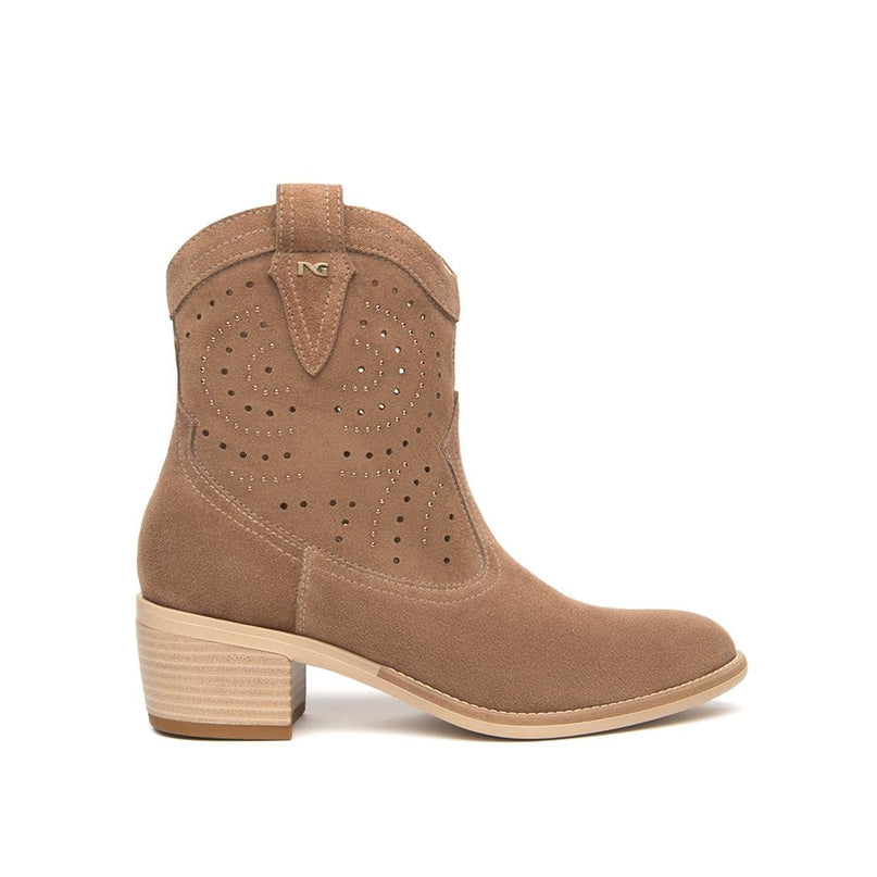 NeroGiardini Stivaletti Donna in Camoscio Mou - MARIO SPATARELLA