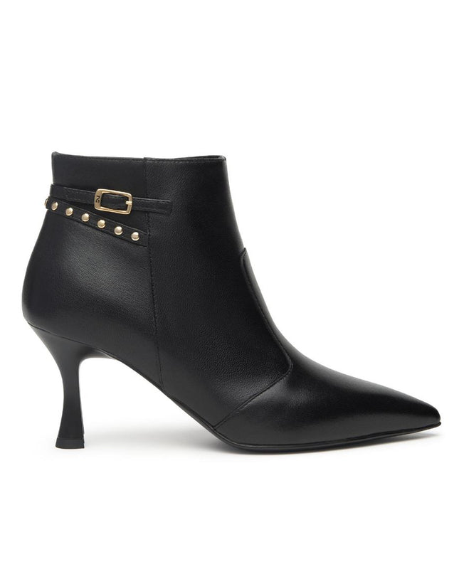 Nero Giardini Stivaletti Donna con Borchie in Pelle Nero I514481DR NERO 100 Nero Giardini 
