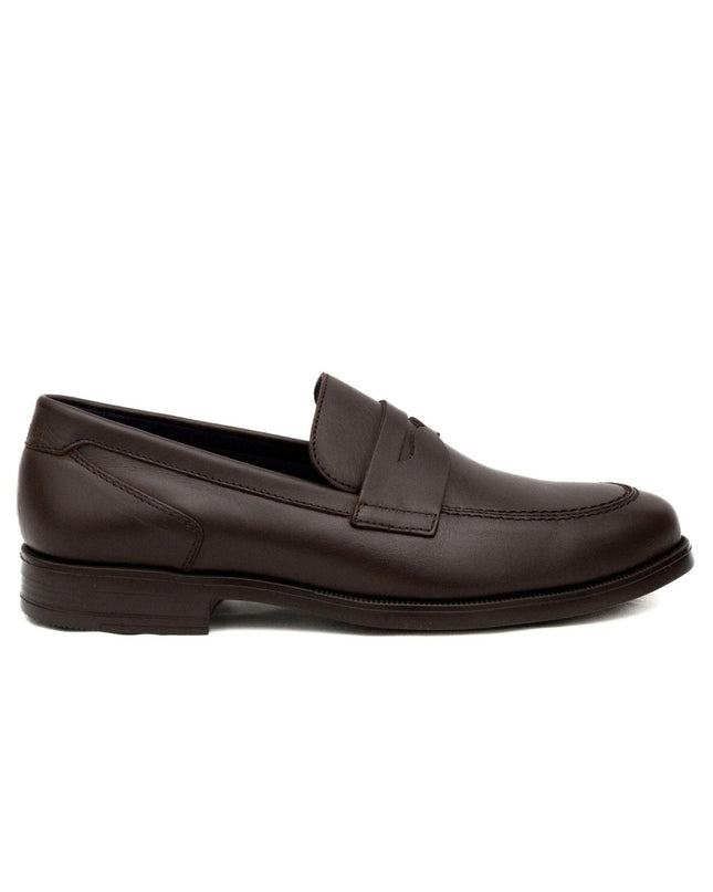 Callaghan Adaptaction Mocassino College Uomo in Pelle Marrone - MARIO SPATARELLA