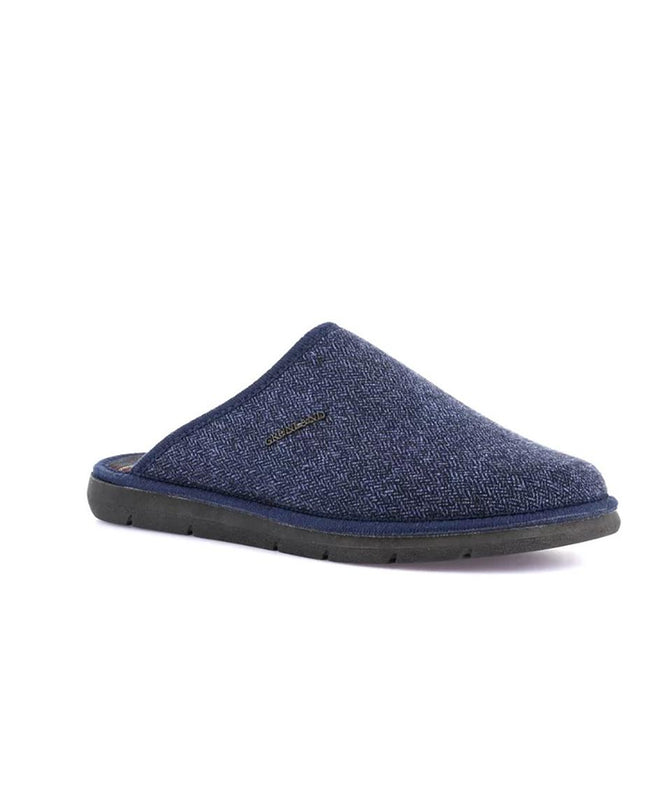 Pantofole Uomo Ciabatte in Tessuto Blu CI1883 LOSO NAVY Grunland 