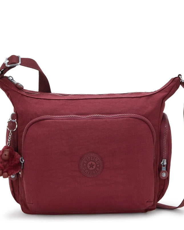 Kipling Borse Tracolla Multitasche Lounge Wine - MARIO SPATARELLA