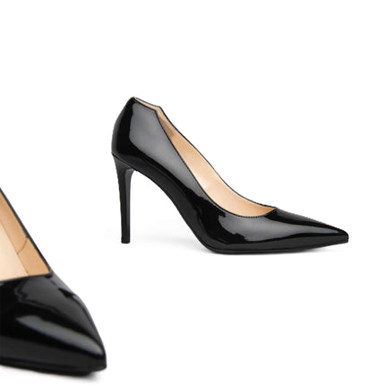 Nero Giardini Decollete Donna Tacco Stiletto in Vernice Nero - MARIO SPATARELLA