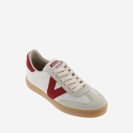 Victoria Sneakers Bassa Donna Bianco Rosso 1126232 BERLIN PICADO ROJO Victoria 