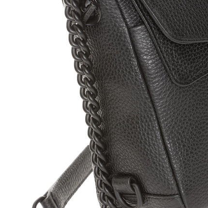 Borsa Tracolla in Pelle Nero JYT02 MELLOW NEON NERO 001 Mandarina Duck 