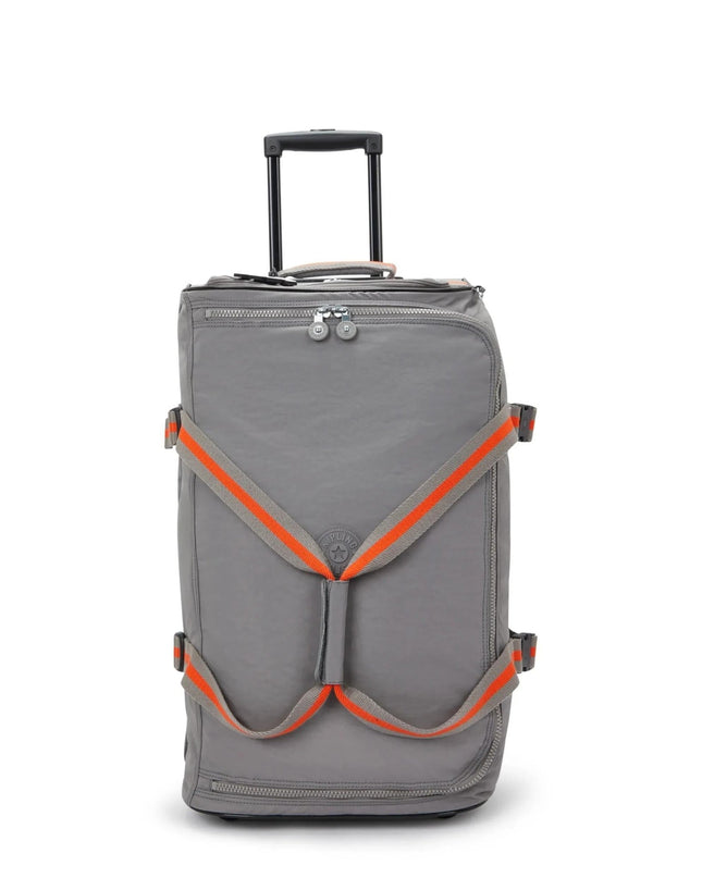 Kipling Trolley Medio 2 Ruote in Tessuto Grigio - MARIO SPATARELLA