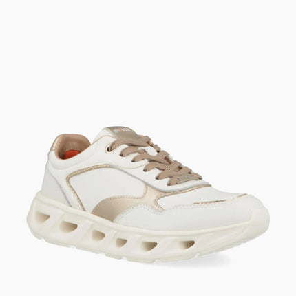 Impronte Sneakers Donna Running in Pelle Bianca SAN MARCO OFF WHITE/GOLD Impronte 