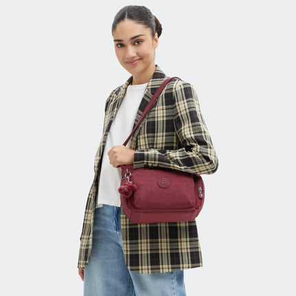 Kipling Borsetta Tracolla Multitasche Lounge Wine - MARIO SPATARELLA