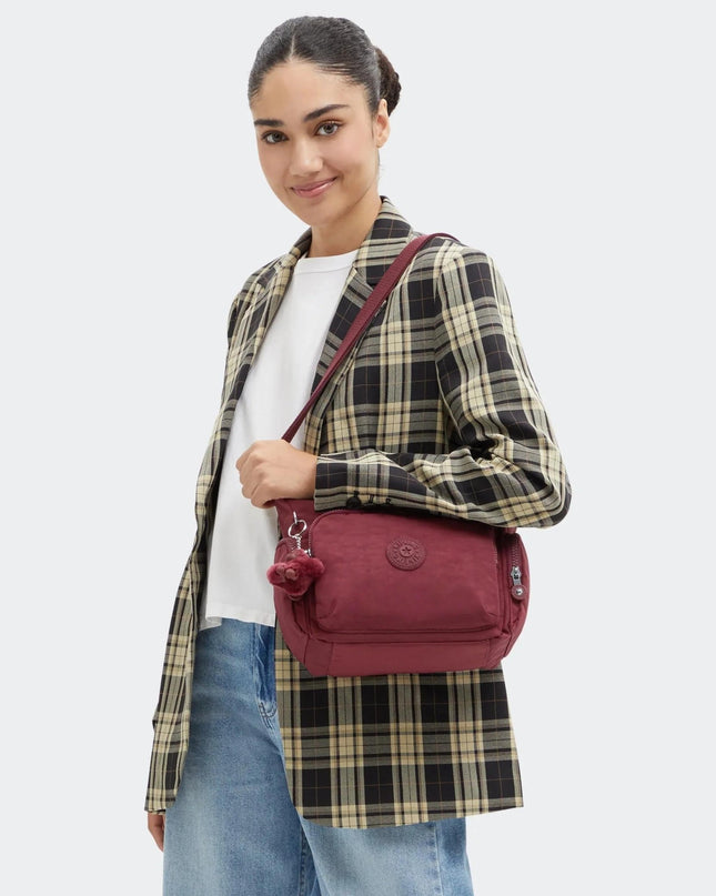 Kipling Borsetta Tracolla Multitasche Lounge Wine - MARIO SPATARELLA