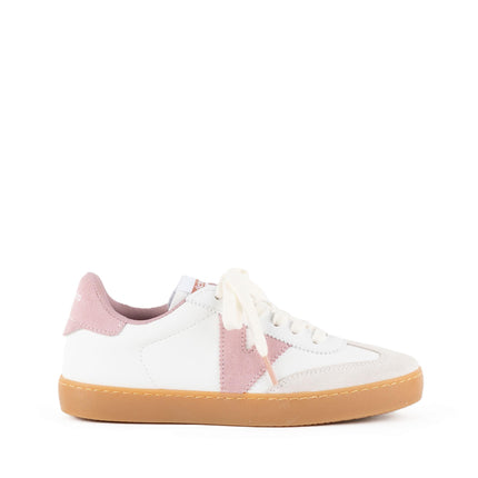 Victoria Sneakers Donna Bassa Pelle Bianco Rosa 1126206 BERLIN ROSA Victoria 