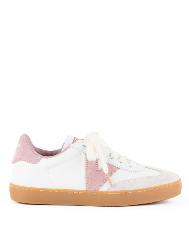 Victoria Sneakers Donna Bassa Pelle Bianco Rosa 1126206 BERLIN ROSA Victoria 
