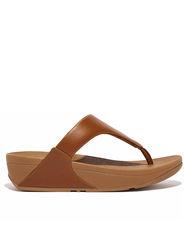FitFlop Sandali Donna Infradito in Pelle Cuoio I88-592 LULU TAN FitFlop 