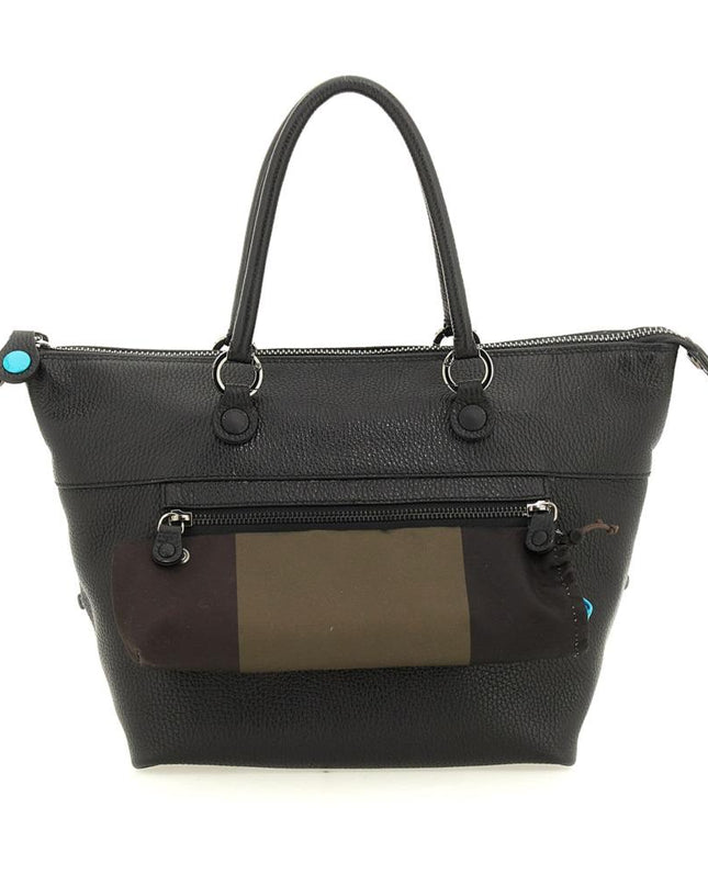 Gabs Borsa Trasformabile in Pelle Nera con Tracolla e Pochette LAVINIA PLUS TG M BLACK Gabs 