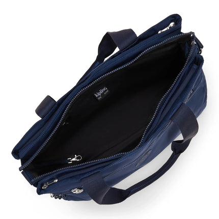 Borsa Lavoro Kipling Lapdop 15 Pollici con Tracolla in Tessuto Blue ELYSIA WORK INFINITE BLUE Kipling 