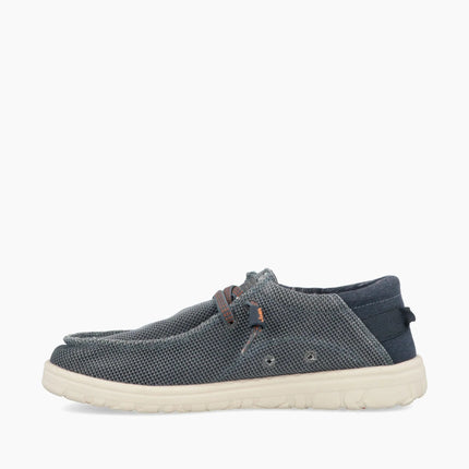 Jeep Wallabee Uomo in Canvas Blu