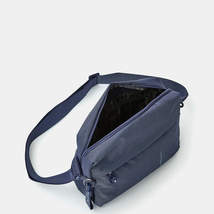 Mandarina Duck Borsa Donna con Tracolla Regolabile in Tessuto Blue